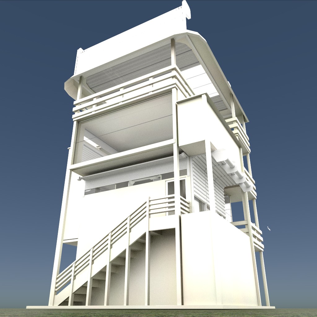 Tower-House Design Blender Game Engine preview image 4
